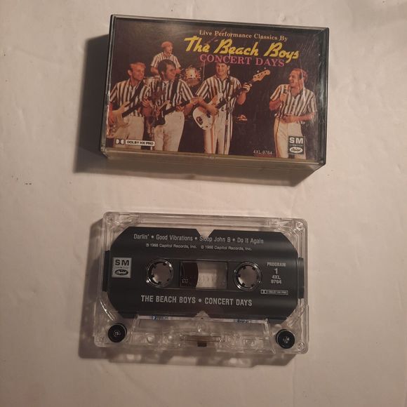 The Beach Boys - Concert Days Vintage Cassette - Picture 5 of 7